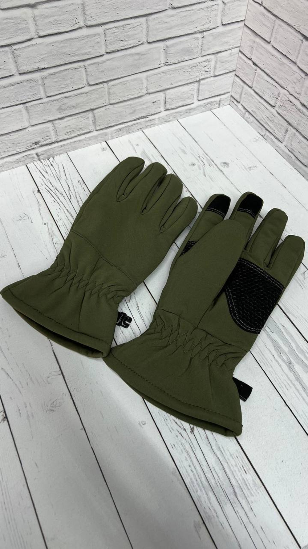 Тактические перчатки softshell олива
