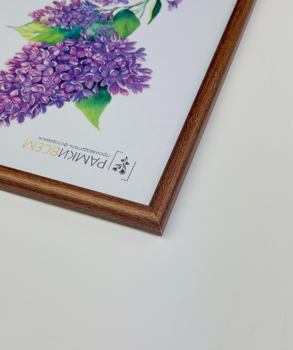 Фоторамка 21х30 см коричневая, арт. 2130.636565