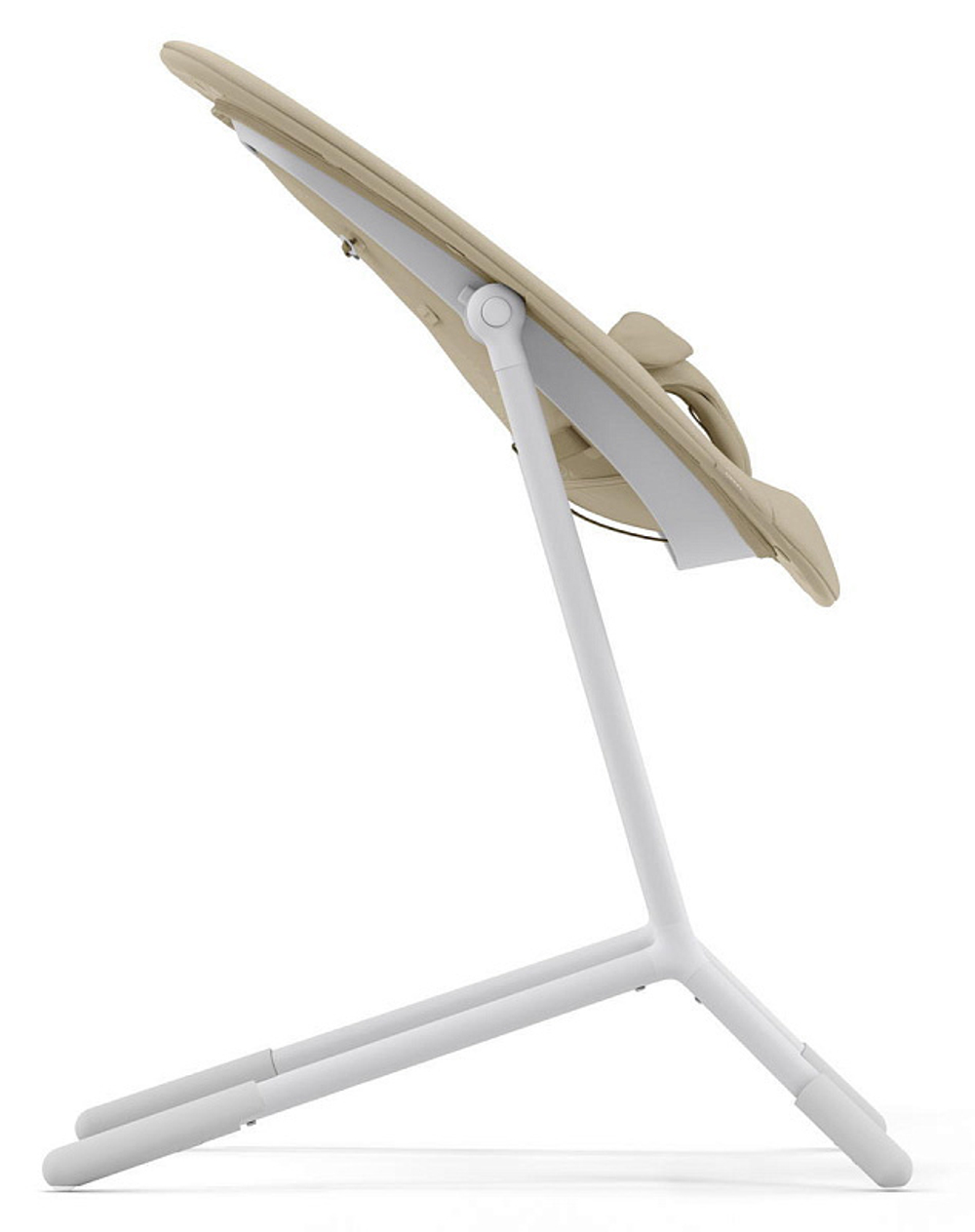 Стульчик для кормления Cybex Lemo 4 в 1 с мягкими чехлами Comfort Inlay All White/Stone Blue