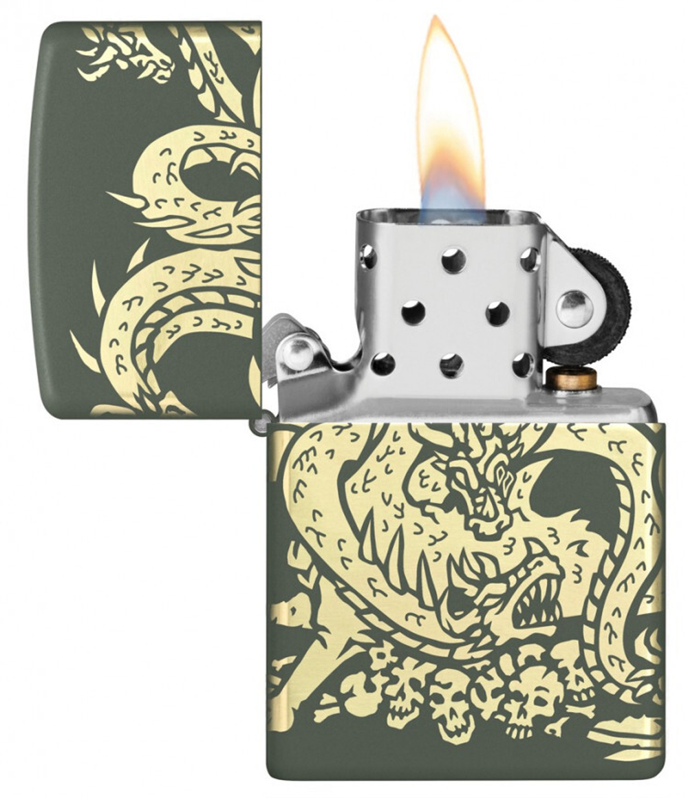 Зажигалка ZIPPO 48907 Dragon Design