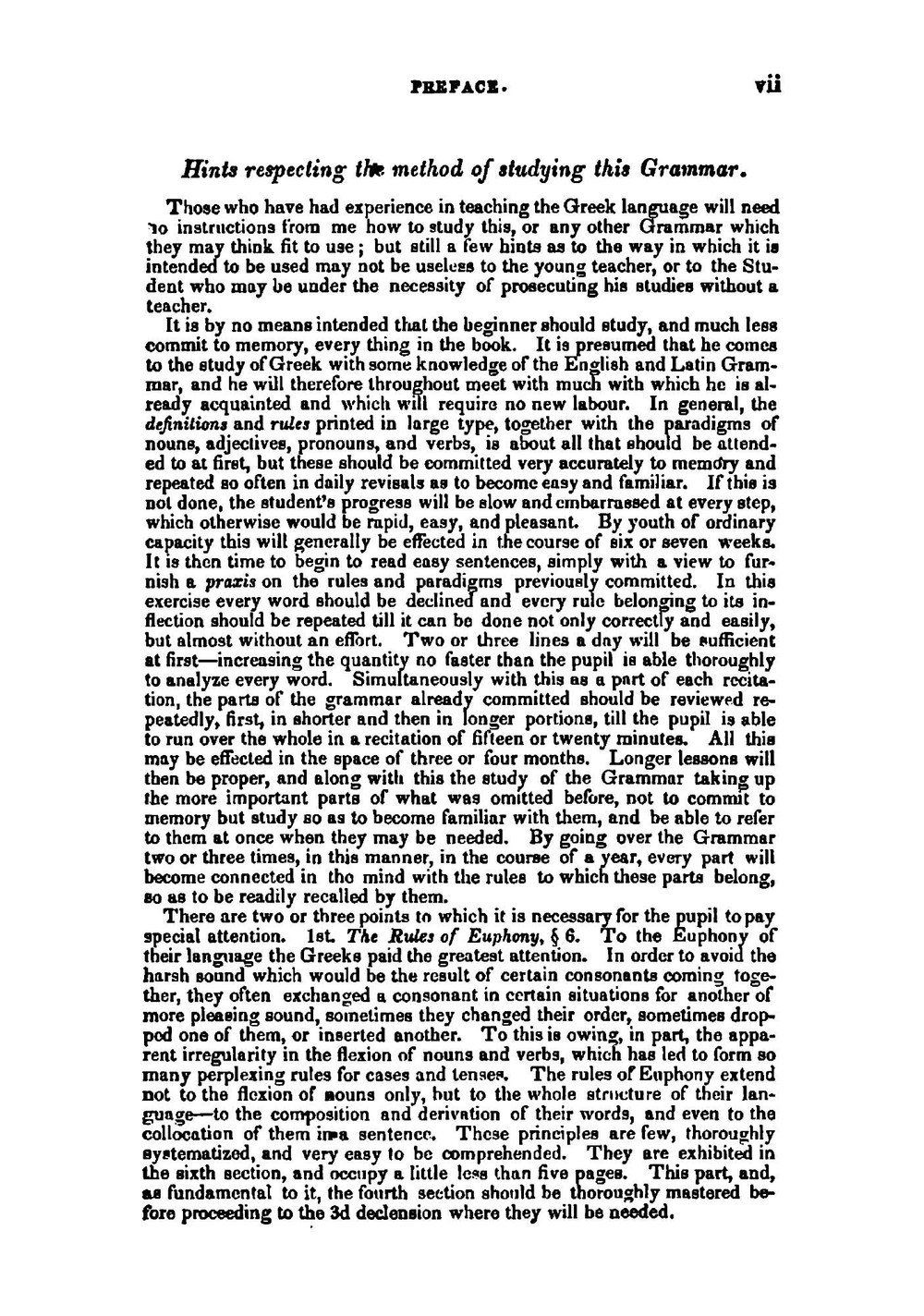 The principles of Greek grammar. Comprising the substance of the most approved Greek grammars extant. For the use of schools and colleges | Peter Bullions