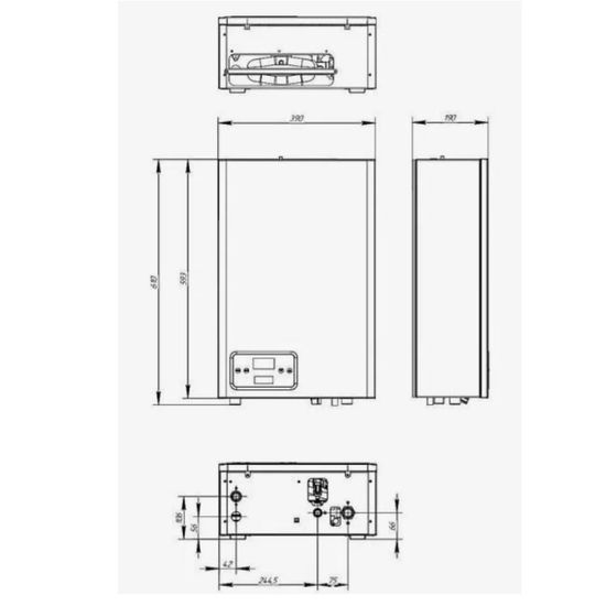 Электрический котел Arderia E20 v3, 20 кВт