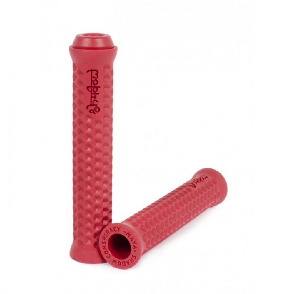 BMX Грипсы Shadow Maya DCR Flangeless (красный)