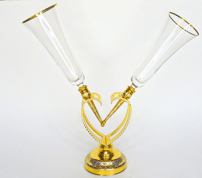 Винный набор "Сердце". Златоуст