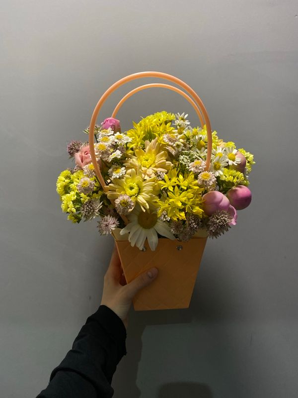 Солнечная композиция в сумочке