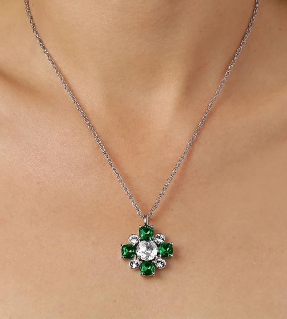 Колье Dyrberg Kern SASSI SS EMERALD GREEN 430065