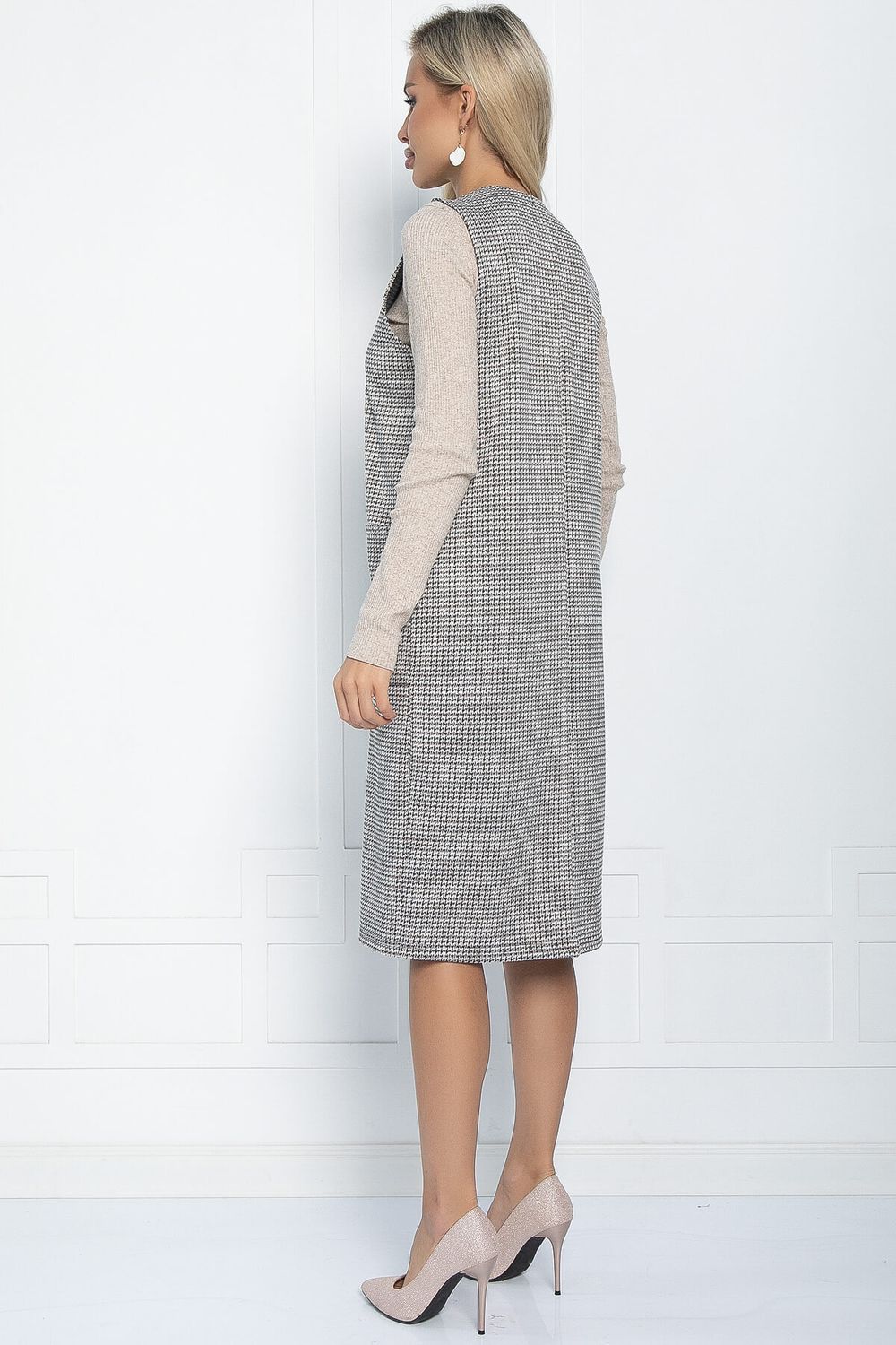 Сарафан Каролинн (серый) П11212 LT Collection