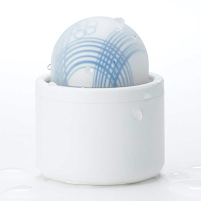 Белый вибромассажёр Temari Mizu (Цвет: белый)