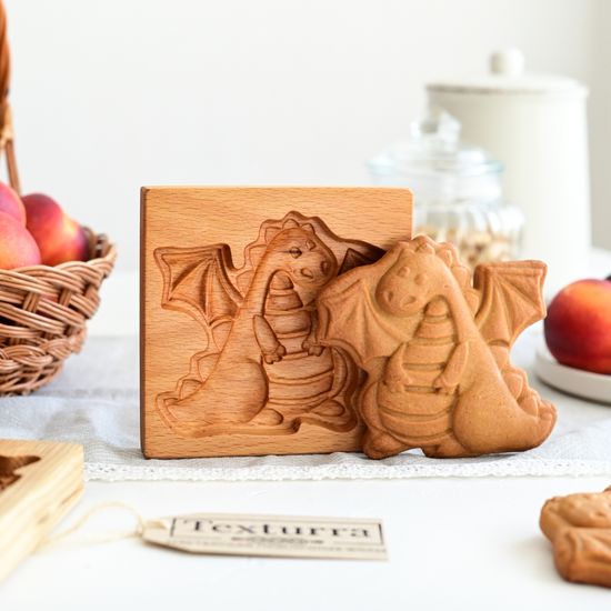 Пряничная форма Дракон символ 2024