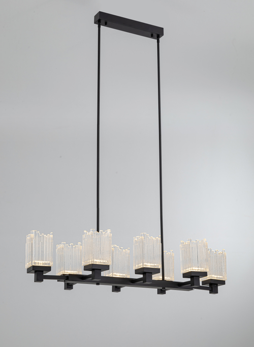 Подвесной светильник MD25020403-8B1 Matt black, LED/39.8W, 3000K dimmable