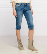 шорты saturn crop Pepe Jeans London - голубой(PL800652HG9)