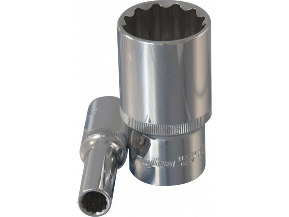 Головка торцевая глубокая 12-гранная1/2"DR, 20 мм Ombra 112220