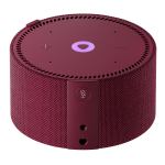 Умная колонка Яндекс Станция Мини (с часами) Красный гранат