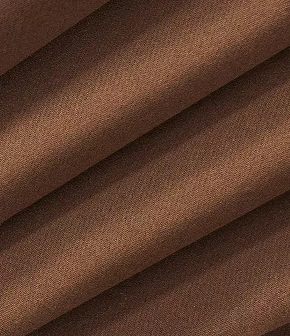 Ткань "Блэкаут" коричневый