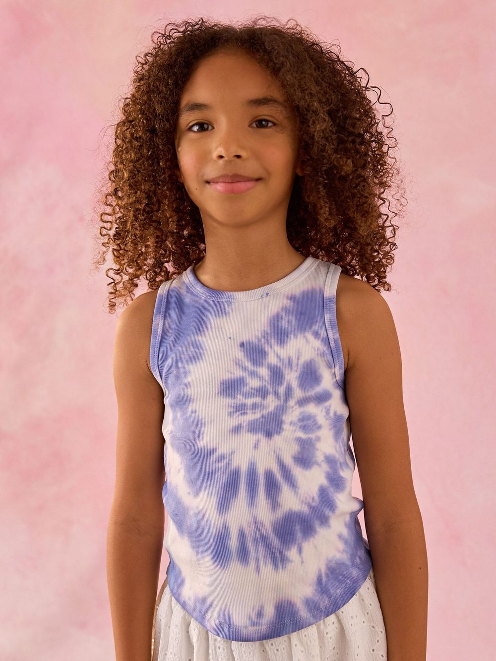 Майка для девочки Next AH9-540, Белый, Синий