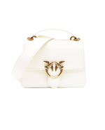 Кожаная сумка-трапеция Love One Mini Pinko - белый(100071 A0F1)