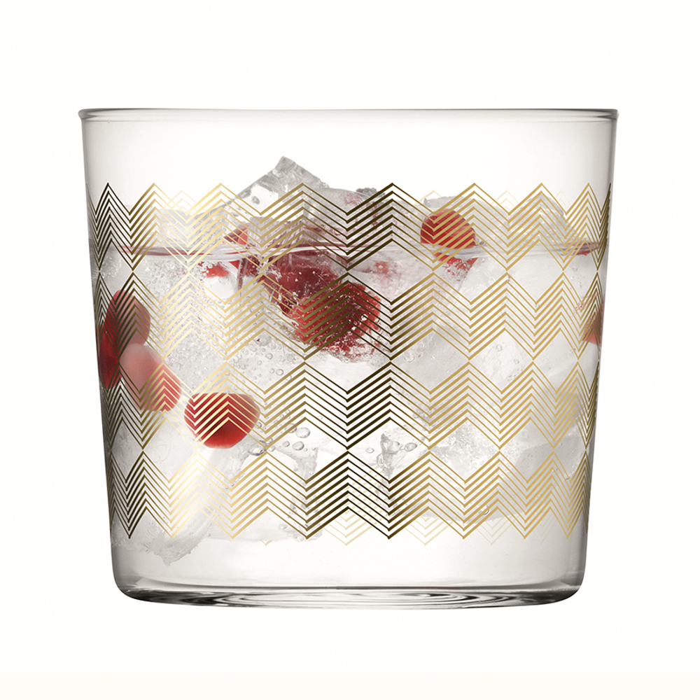 Набор стаканов 4шт 310мл LSA International Signature Chevron