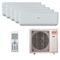 Мультисплит система на 5 комнат IGC RAK-X09RH x 5 / RAM5-X42URH