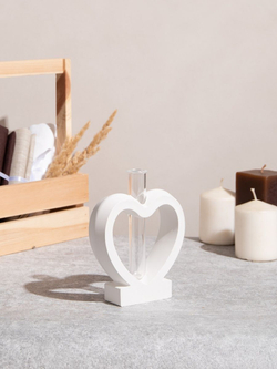 Ваза Сердце с колбой