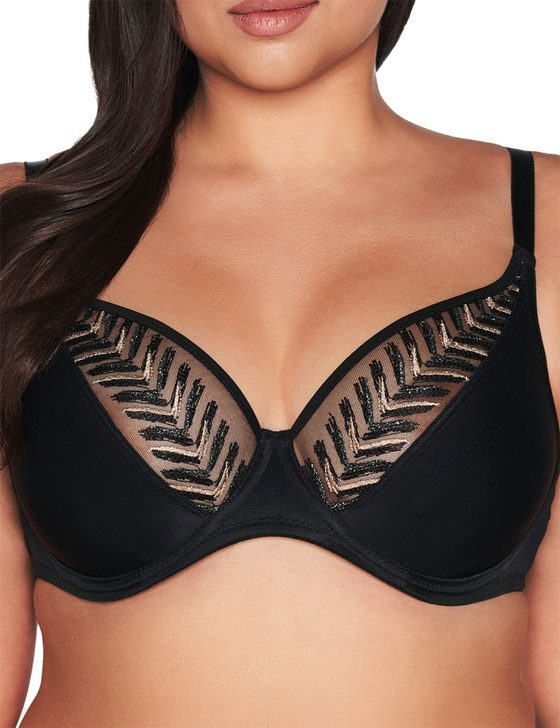 Бюстгальтер с мягкой чашкой Ava GODDESS 2118 M Bralette Black