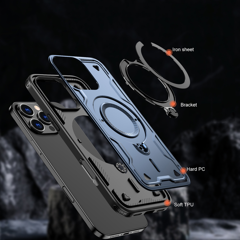 Чехол Magneto Case с кольцом для iPhone 16 Pro Max