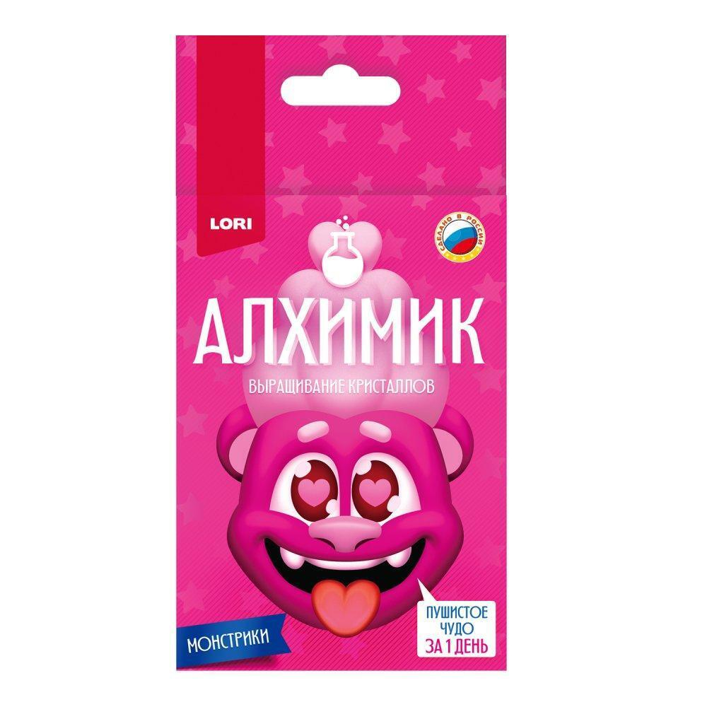 Алхимик. Выращивание кристаллов. Монстрики "Малиновый" (Lori)