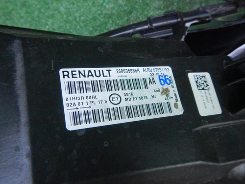 Битая Фара левая Renault Arkana (2019-н.в.) LED