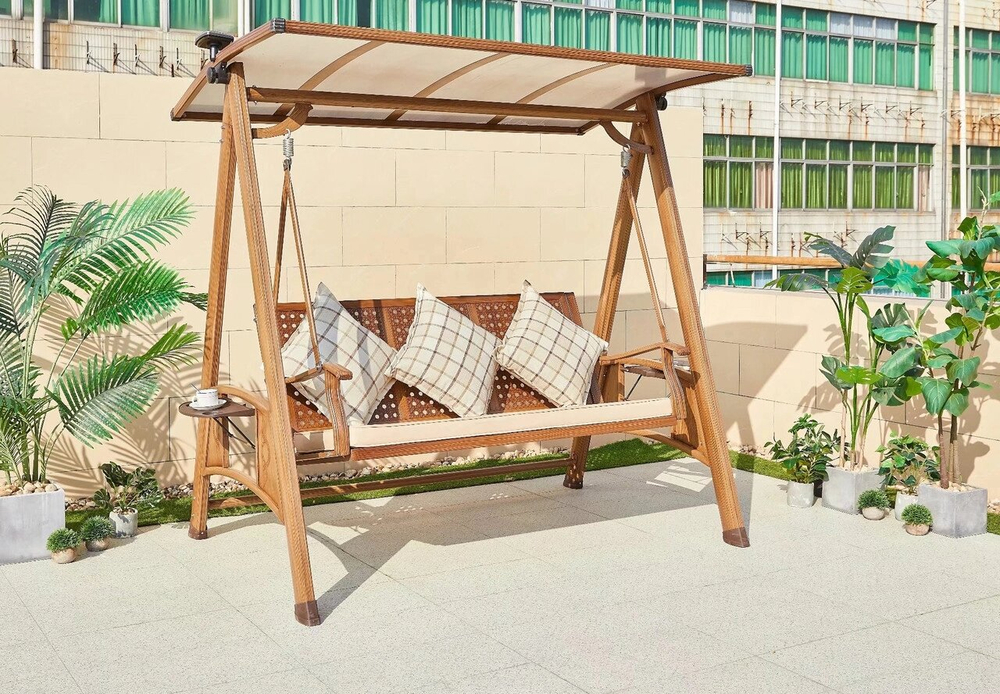 Качели садовые Magnate W из алюминия