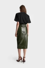 Юбка-миди IBLOWURMIND, Зеленый