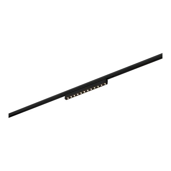 ST666.436.10 Магнитный трековый светильник Черный LED 1*10W 3000K 430Lm Ra&gt;90  IP20 L196xW10xH18 24V SUPER5