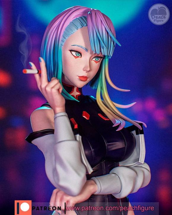 Люсина Кусинада Люси Киберпанк: Бегущие по краю Фигурка