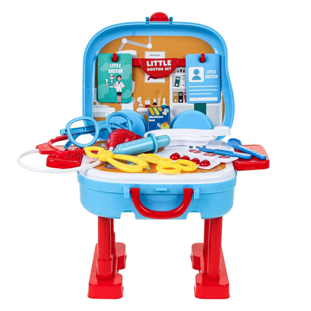 Игровой модуль "Доктор" 28 предм. чемодан, BX53
