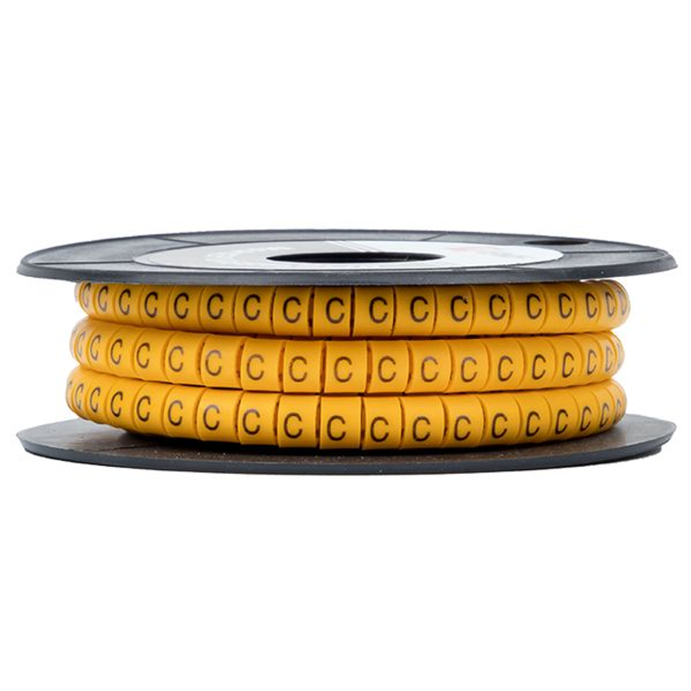 Маркер кабельный 2,5 мм2 "C" (1000 шт.) (ЕС-1) EKF PROxima (200.00 шт.)