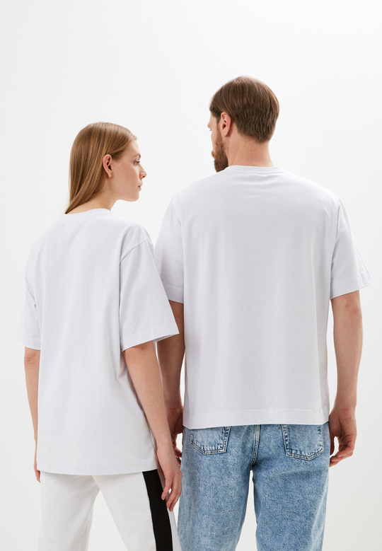 Футболка оверсайз унисекс Anyday  T-shirt 02, цвет белый
