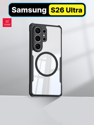 Чехол для Samsung Galaxy S26 Ultra c Магсейф противоударный с усиленными углами XUNDD