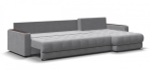 Угловой диван Босс Макс Велюр Монолит сталь