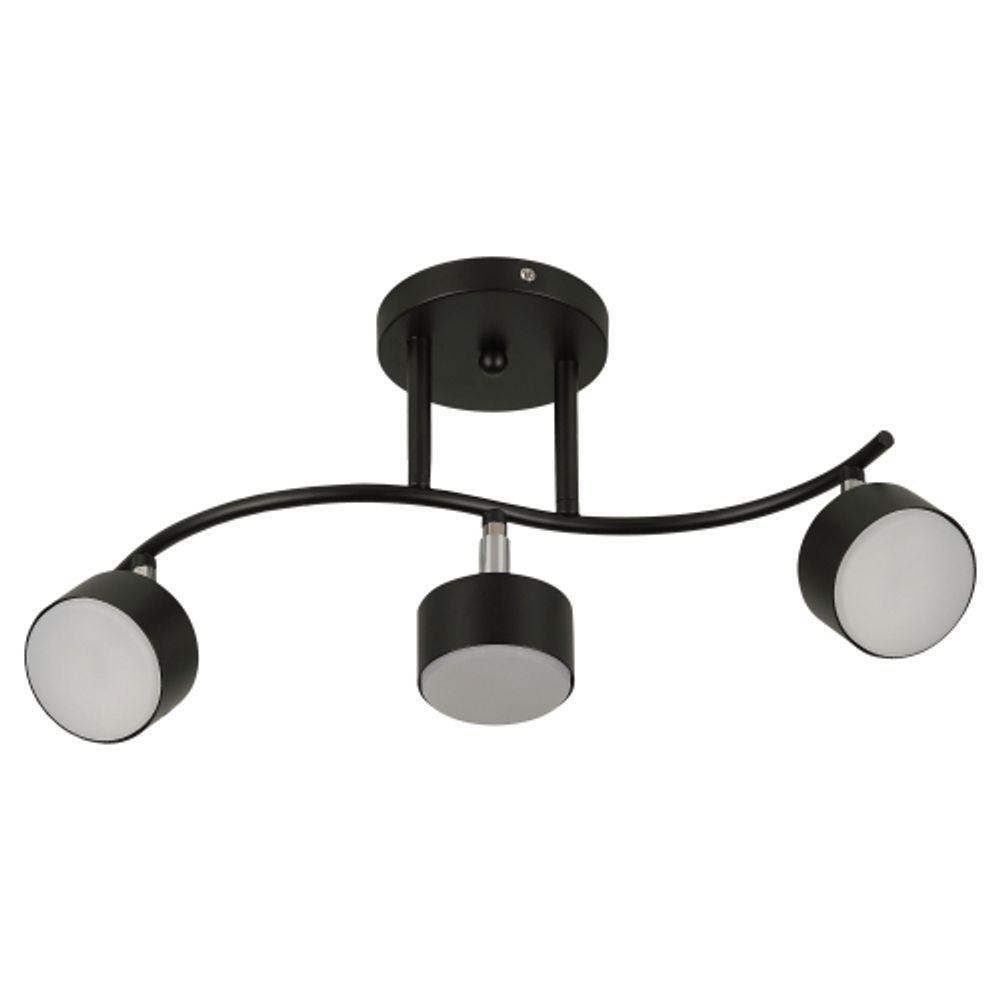 Светильник настенно-потолочный спот Rivoli Vanessa 7074-703 3хGX53 15 Вт поворотный | Споты-Подсветки