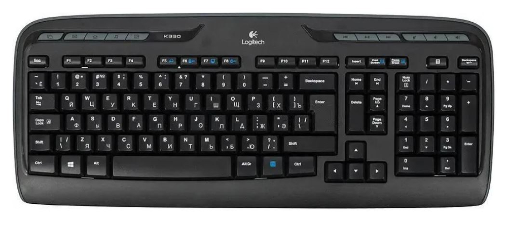 Клавиатура и мышь Wireless Logitech Combo MK330