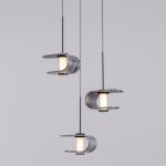 Подвесной светильник MD24020901-3A black/smoky