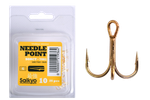 Крючки Saikyo тройн.7001G № 10 (25шт)