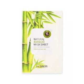 Тканевая маска с экстрактом бамбука THE SAEM Natural Bamboo Mask Sheet