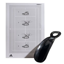 Женские Кроссовки теннисные Adidas Stycon Laceless W Clay - core black/night metallic/grey six