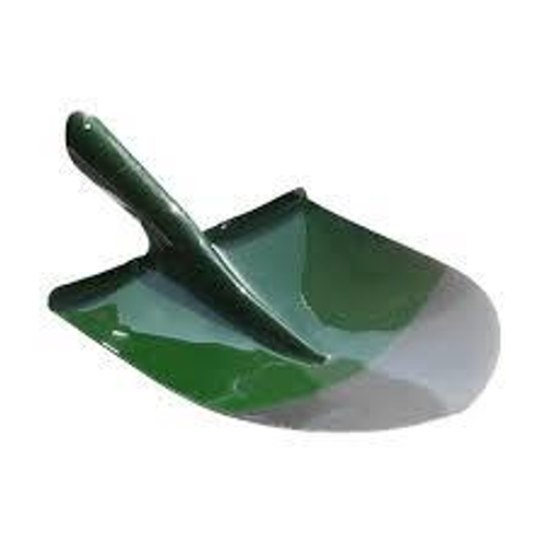 ЛОПАТА ШТЫКОВАЯ РЕЛЬСОВАЯ СТАЛЬ 900ГР ЗЕЛЕНЫЙ УНИВЕРСАЛНЫЙ С ЧЕРЕНКОМ