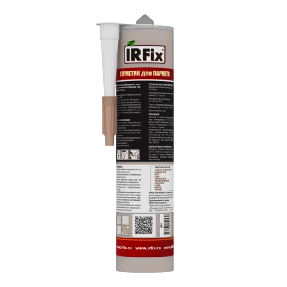 IRFix Parquet Герметик акриловый для паркета 310мл "Дуб"