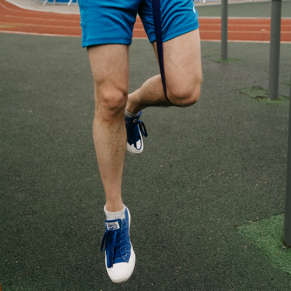 ITEX SPORT резинка для подтягивания на турнике, эспандер ленточный фиолетовый (сопротивление 20-40 кг), оптом