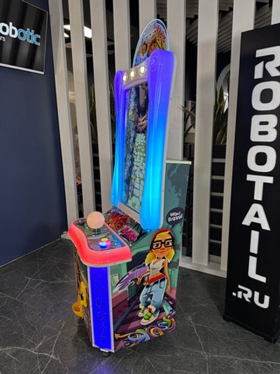 Детский автомат с видеоигрой «Паркур»