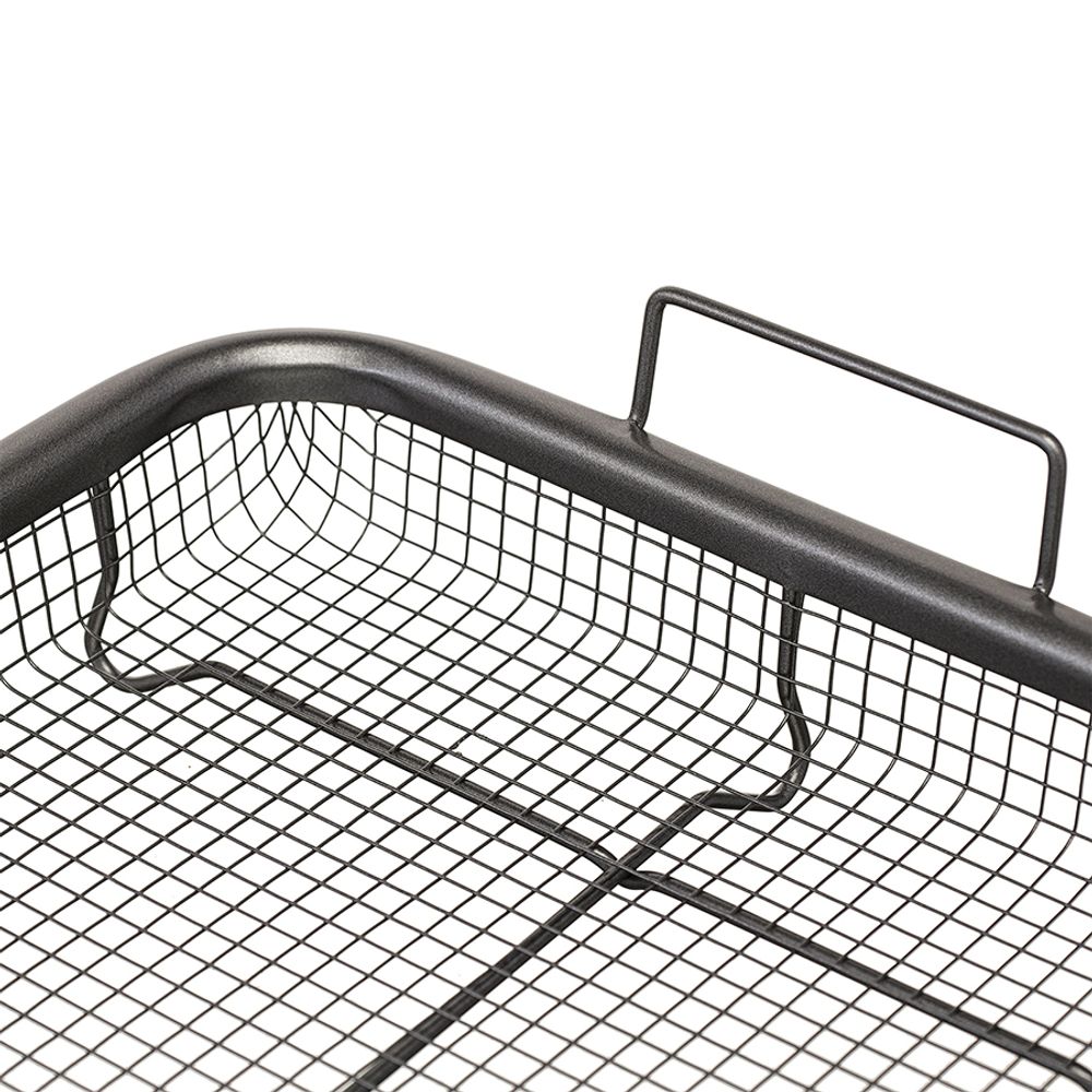 Противень для запекания с решеткой-гриль Roast Masters, 22х30 см, черный