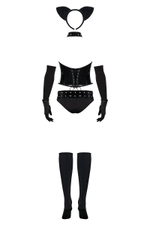 Костюм кошки Pussycat (Размер: L-XL) (Цвет: черный)