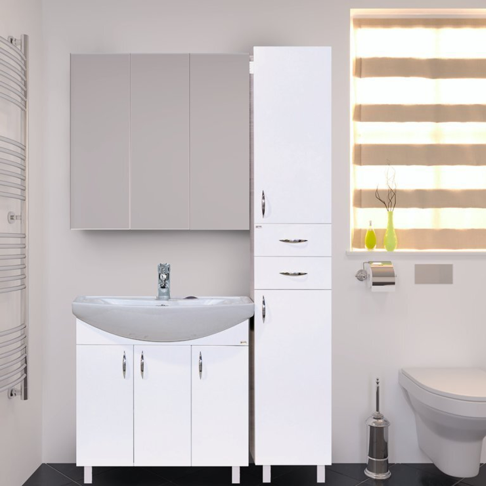 Тумба MISTY Балтика - 105 Тумба прямая c умывальником