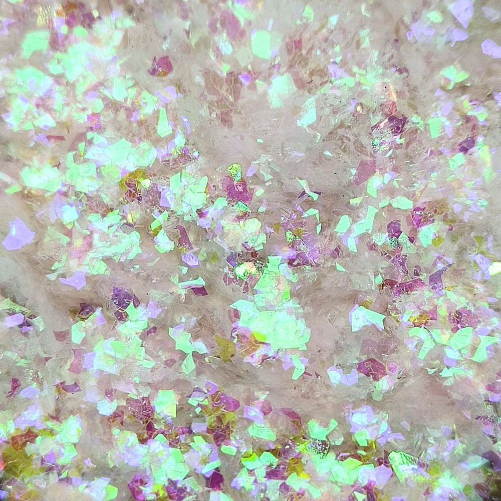 Набор Хлопья - слюда хамелеоны прозрачные - для литья изделий и творчества